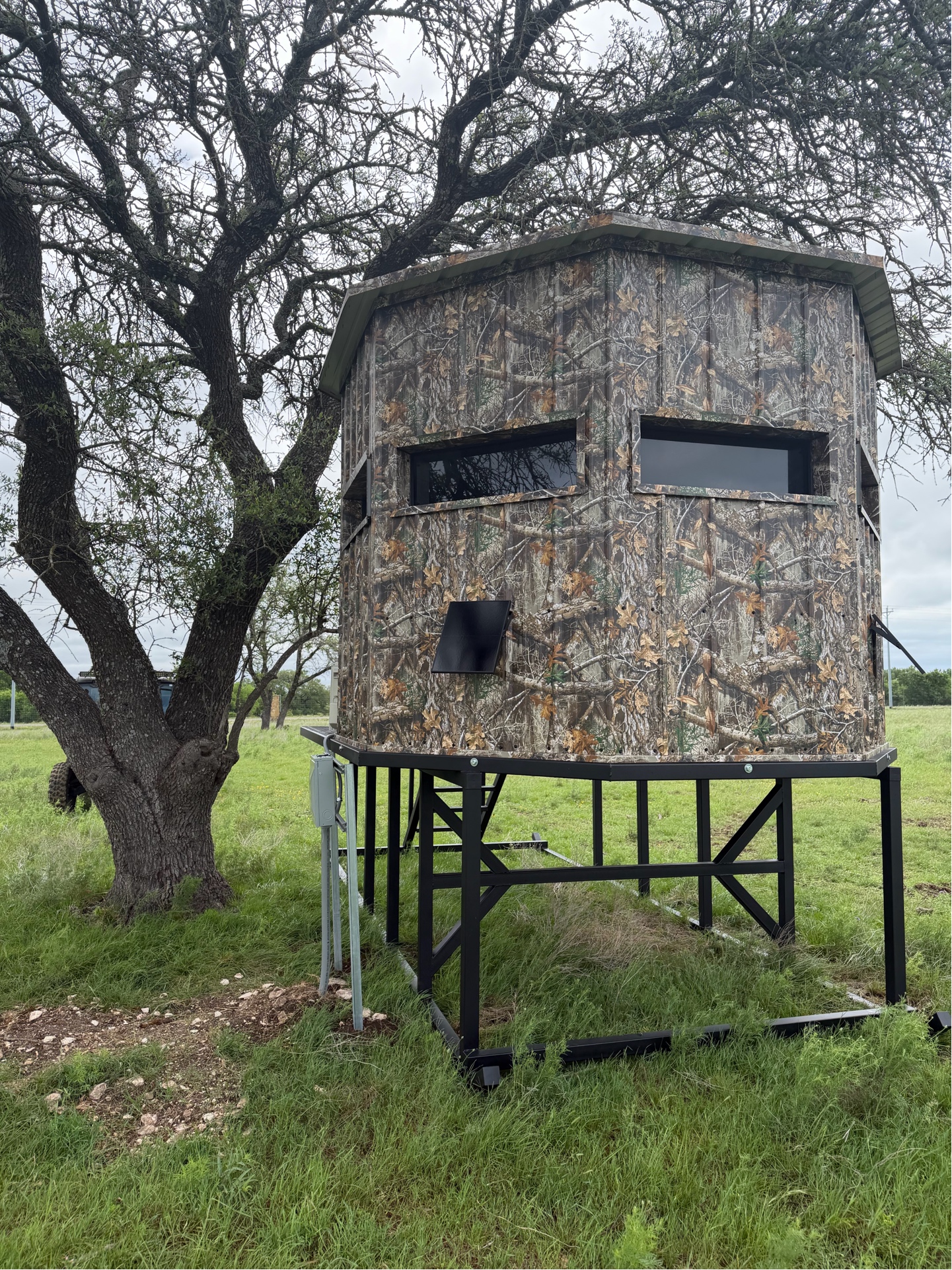 5x6 Lowboy custom deer blind by Savage Blinds — Pittsburg TX